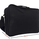 Férfi oldaltáska fekete fekvő 6571