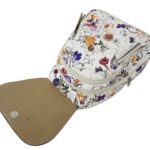 Virágos női műbőr hátizsák 2060