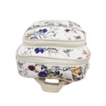 Virágos műbőr hátizsák négy rekesszel 2852