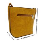 Női műbőr fonott mintás oldaltáska A6063