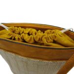 Női műbőr fonott mintás oldaltáska A6063