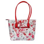 Virágos női műbőr válltáska szett A6095