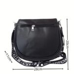 A9814-1back Női puha műbőr oldaltáska A9814-1