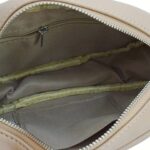 Női műbőr ovális öv és oldaltáska H320