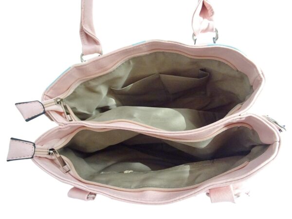 Többszínű női műbőr válltáska lehajtóval K008