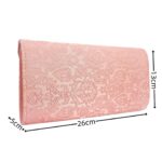 Női műbőr virág mintás alkalmi táska A23