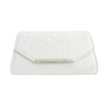 Női műbőr virág mintás alkalmi táska A24