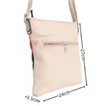 A9502back Női műbőr színes oldaltáska A9502