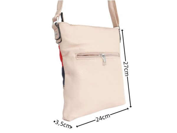 A9502back Női műbőr színes oldaltáska A9502