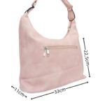 Női műbőr oldaltáska mágneses lehajtóval K010