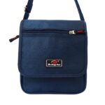 Férfi vászon oldaltáska lehajtóval 10108