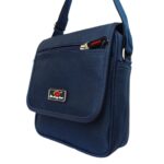 Férfi vászon oldaltáska lehajtóval 10108