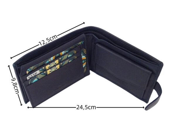 Charro férfi bőr pénztárca 1128