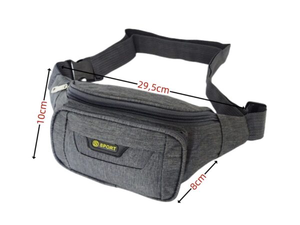 Unisex vászon övtáska 1608