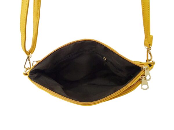 Női műbőr egyszerű oldaltáska 30108