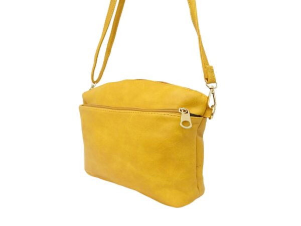 Női műbőr egyszerű oldaltáska 30108