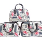 Anglia zászlóval díszített 3db-os utazótáska szett 5658