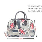 Anglia zászlóval díszített 3db-os utazótáska szett 5658