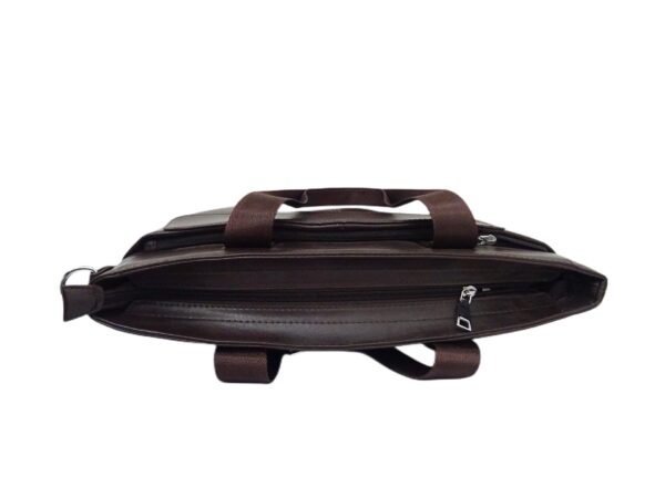 Férfi barna műbőr táska 7601