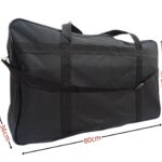 A80back Nagy méretű utazótáska feketében A80