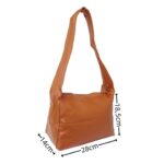 Átalakítható gyűrött kézi-válltáska QF11212