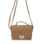 Szegecses kis kézi és oldaltáska fémzárral S-617