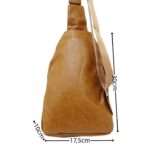 Férfi átvetős táska színes textil dísszel SF03