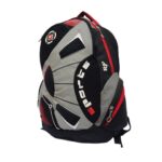 RF szövet hátizsák piros-fehér mintával W13-33