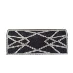 Női műbőr kővel kirakott mintás alkalmi táska XQ8027