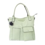 Női válltáska pomponnal 89468