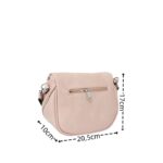 Félhold alakú műbőr oldaltáska F001-1