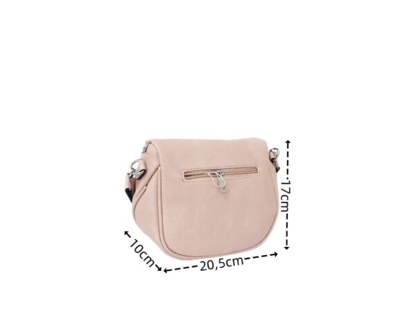 Félhold alakú műbőr oldaltáska F001-1