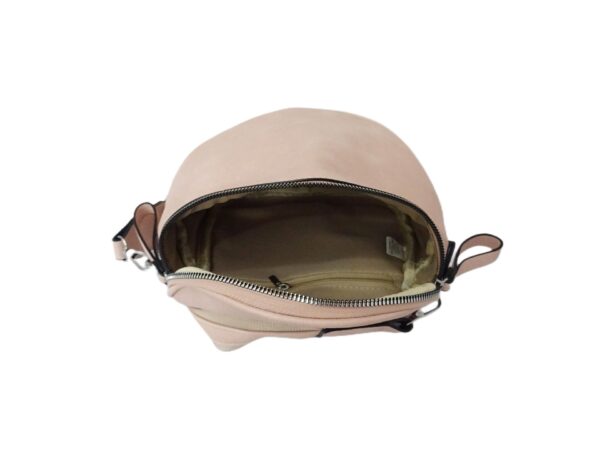 Félhold alakú műbőr oldaltáska F001-1