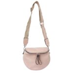 Félhold alakú műbőr oldaltáska F001-1