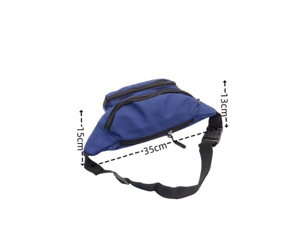 Tégla alakú sima vászon övtáska 1301