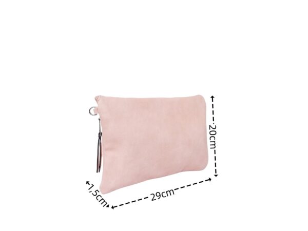 1864back Női három cipzáros boríték táska 1864