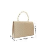 Alkalmi táska gyöngyös fogóval 2822