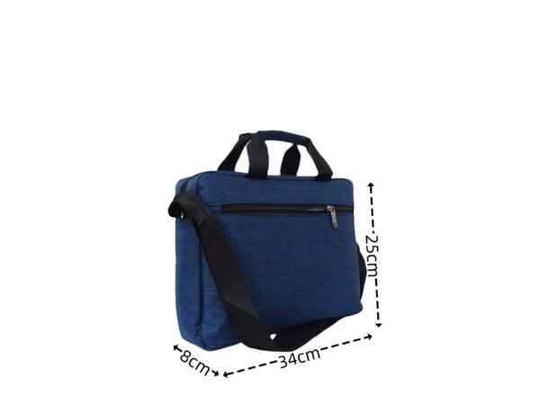 Elegáns férfi laptoptáska vászon 319