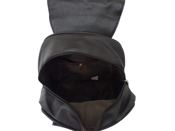 Női feteke hátizsák lehajtóval 5726