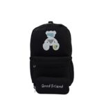 Maci figurás poliészter hátizsák 8140