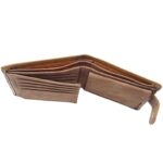 Lekerekített férfi műbőr pénztárca A058