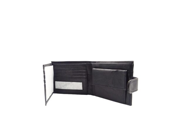 Férfi műbőr pénztárca alul két csíkkal A1003