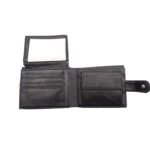 Férfi műbőr pénztárca kétszínű A4-5