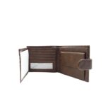 Férfi műbőr pénztárca közepén két csíkkal B1003