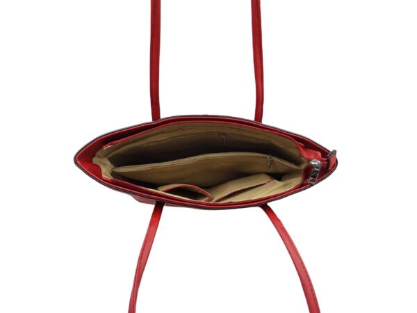 B6095in 3D-s virág mintás műbőr válltáska szett B6095