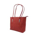 B6095side 3D-s virág mintás műbőr válltáska szett B6095