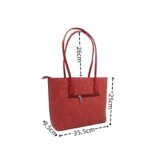 B6095small 3D-s virág mintás műbőr válltáska szett B6095