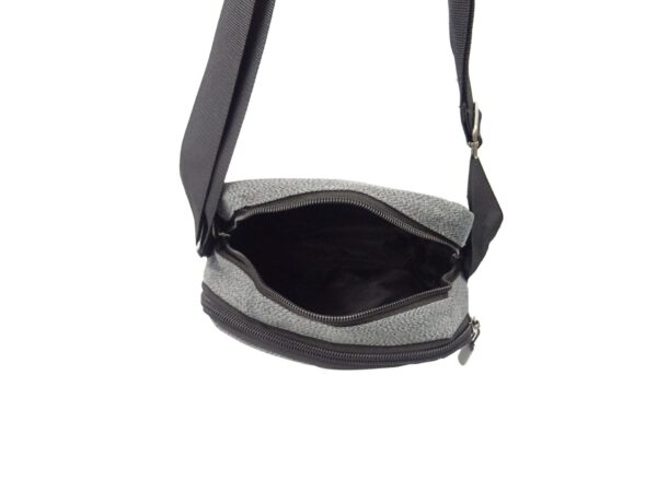 Kisméretű férfi vászon oldaltáska H570