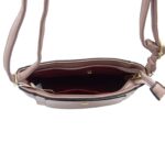 Elegáns kis oldaltáska fém dísszel G7145