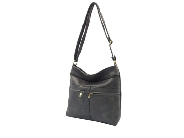 Közepes méretű sokzsebes női oldaltáska 6604